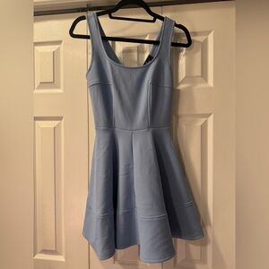 Periwinkle Skater Dress from Lulus